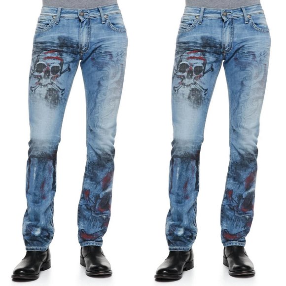 New Men's ROBIN'S JEAN Marlon Straight Leg Jeans